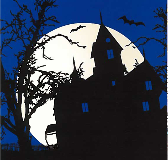 Archie Haunted House Nightview